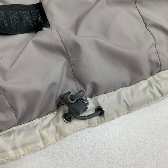 The North Face Alis Puffer Jacket Womens Medium Ivory 550 Down Insulated Quilted - Picture 14 of 16